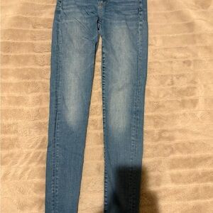 American Eagle Outfitters Blue Skinny Jeans